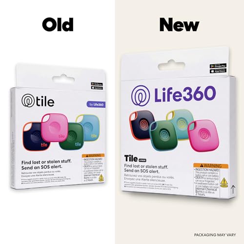 Life360 Tile tracker front view