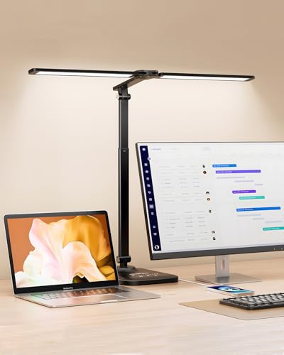 CHARYJOD JB007 LED desk lamp in black