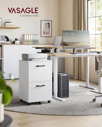VASAGLE rolling filing cabinet with drawers