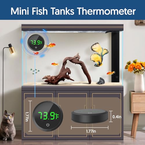 Back side of QZQ aquarium thermometer adhesive