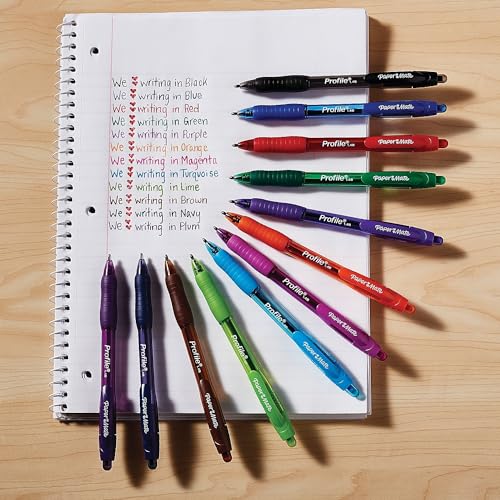 Paper Mate Profile retractable pen side profile