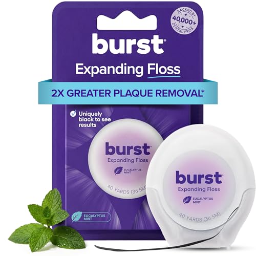 Burst Expanding Dental Floss front view