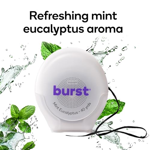 Mint Eucalyptus Burst floss bobbin