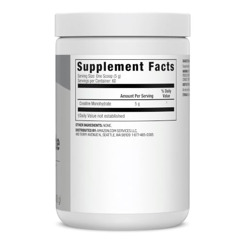 Scoop inside Creatine Monohydrate tub