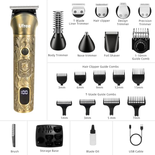 Ufree beard and body grooming kit box