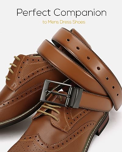 CHAOREN belt showing the tan leather side