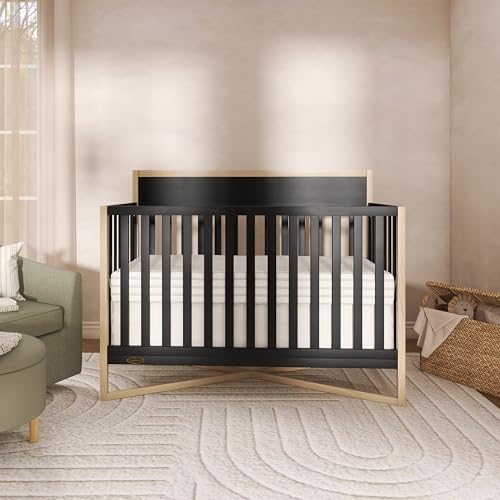 Dream On Me Owen crib Matte Black finish