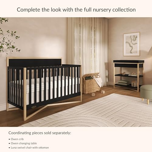 Dream On Me Owen crib lifestyle nursery setting