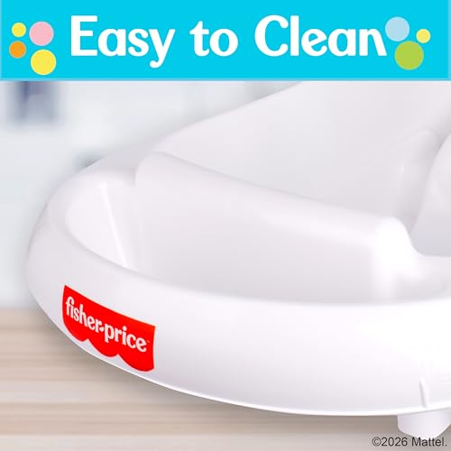 Fisher-Price tub in kitchen sink