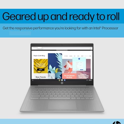 Side profile of the IST Computers HP Chromebook 14