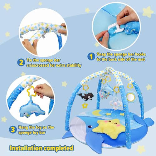 Soft crinkle book included with Dr.Rapeti play mat