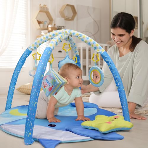 Dr.Rapeti activity mat with soft baby mirror
