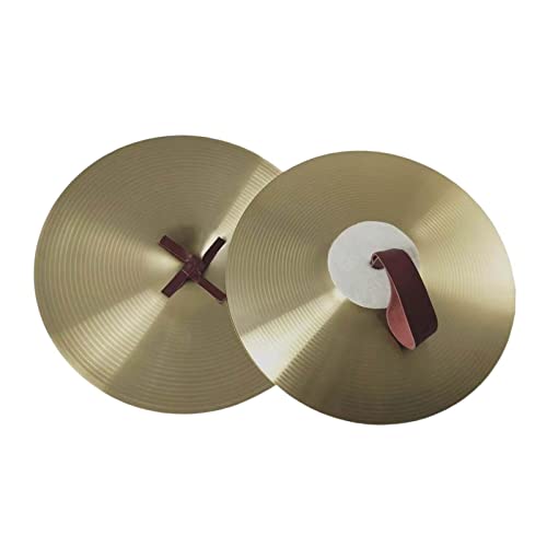 Rockible 10inch traditional crash cymbals front view
