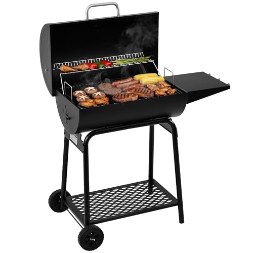 Royal Gourmet CC1830 barrel grill front view