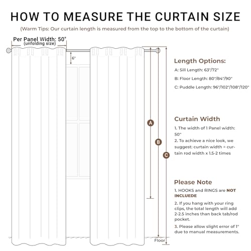 Cream linen curtains folded for packaging