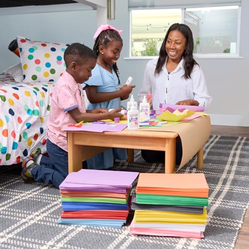 Bulk school art supplies display