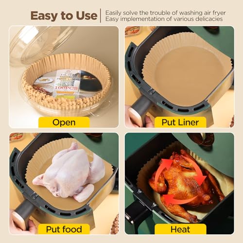 ReLuien liners used for baking and air frying