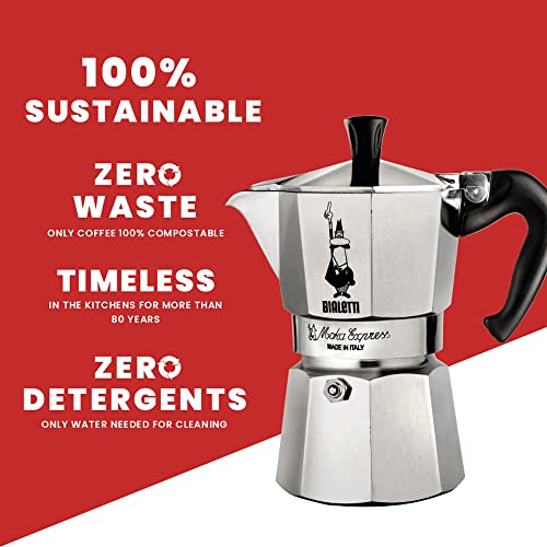 Bialetti Moka Express coffee preparation