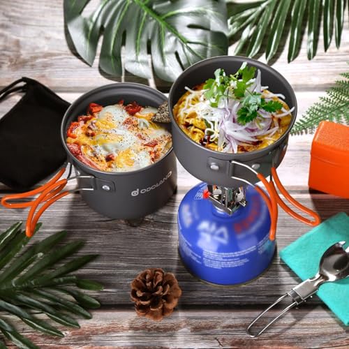 Black Odoland cooking gear for outdoor travel