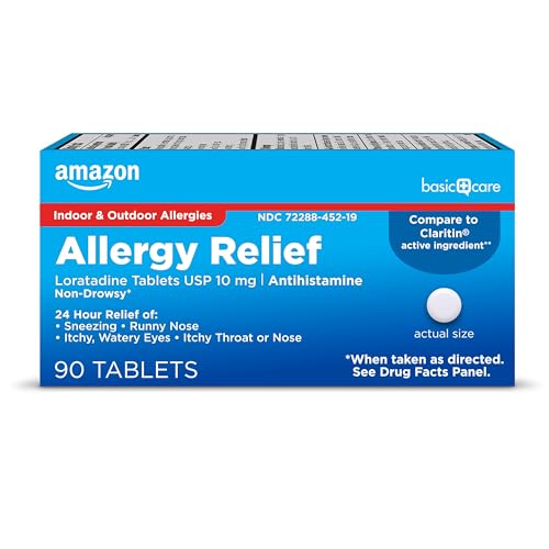 Basic Care Allergy Relief bottle front