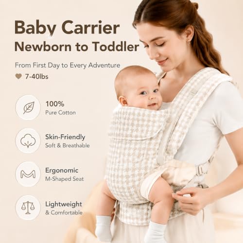 MOCKPOSE white infant carrier detail