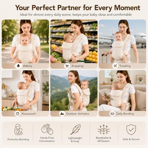 MOCKPOSE baby carrier side profile