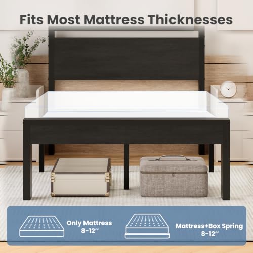 Headboard and frame connection point