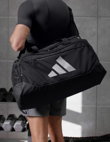 Side profile of adidas Defender 5 sports bag