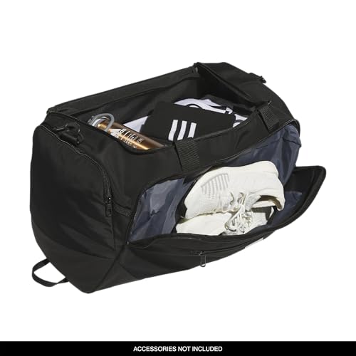 Top view showing adidas Defender 5 main compartment
