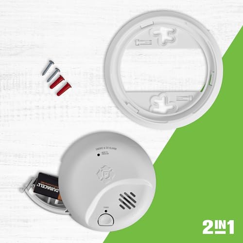 First Alert SMICO100 alarm with test button detail