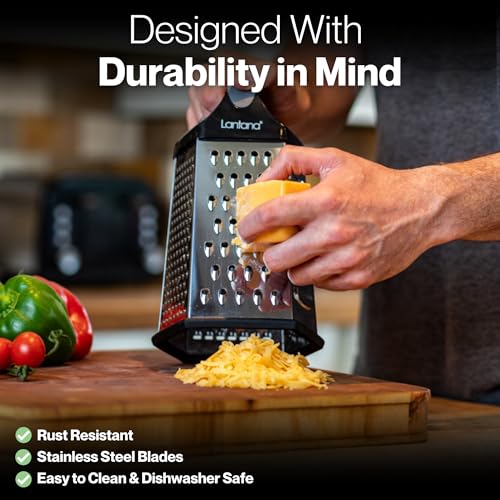 Lantana 6 in 1 grater with storage lid