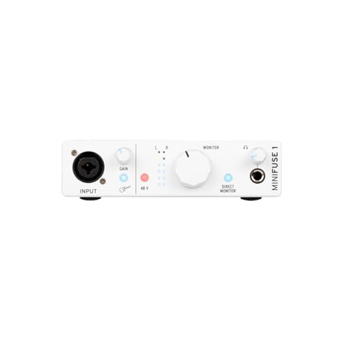 Arturia MiniFuse 1 input and output ports
