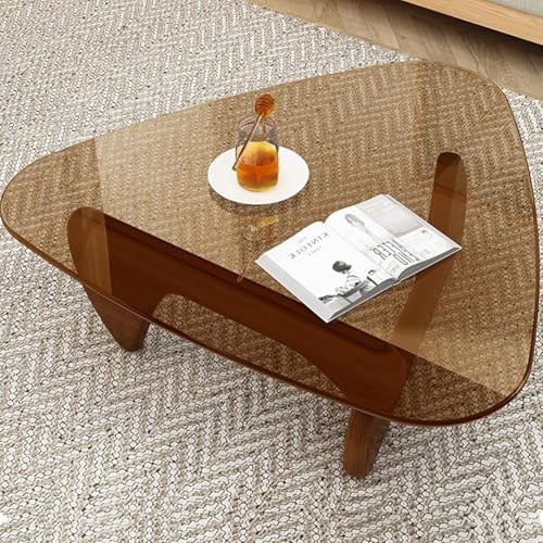 LZYFY coffee table side view in a modern living room