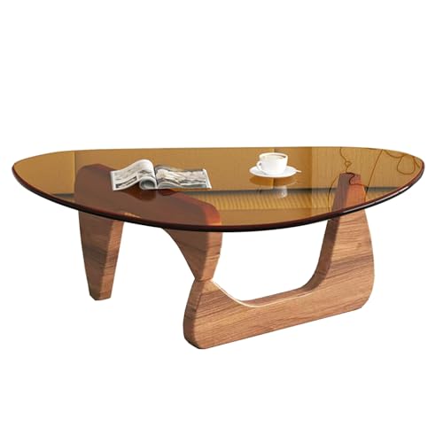 Detailed view of the walnut finish on LZYFY table base