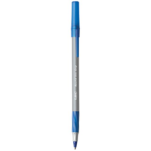 Group of BIC pens on office desk