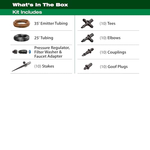 Rain Bird drip irrigation components