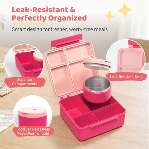 Top view of Pawtong bento meal set