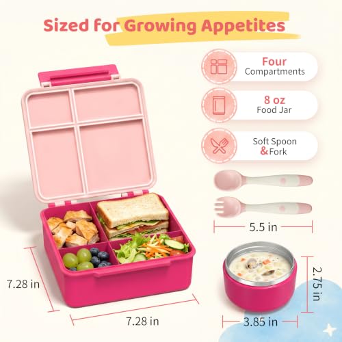 Pawtong bento set with soup jar inside