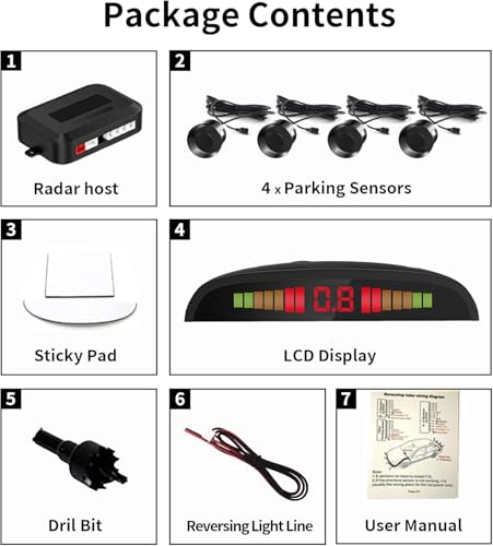 Control module for parking sensor system