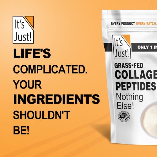 It's Just! Collagen Peptide Grass-Fed Protein Powder serving suggestion