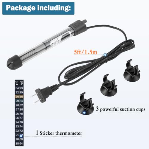 Included adhesive thermometer accessory