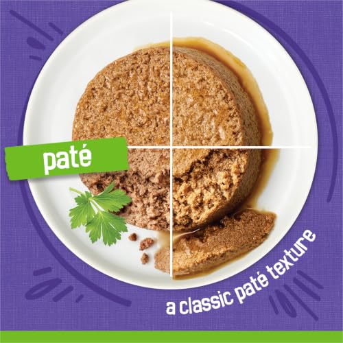 Friskies Pate Wet Cat Food with seafood flavors