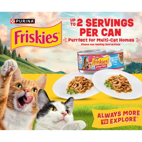 Friskies cat food meeting quality standards