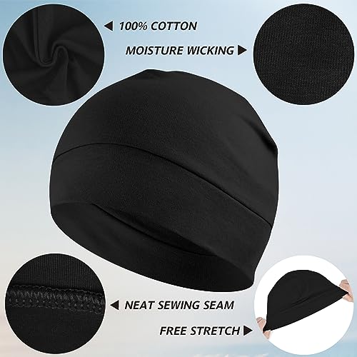 Headshion 2-pack black beanies