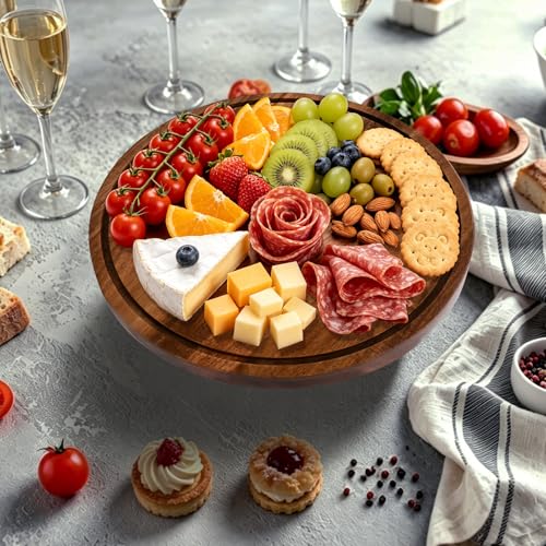 JOCHER stand used as a charcuterie board