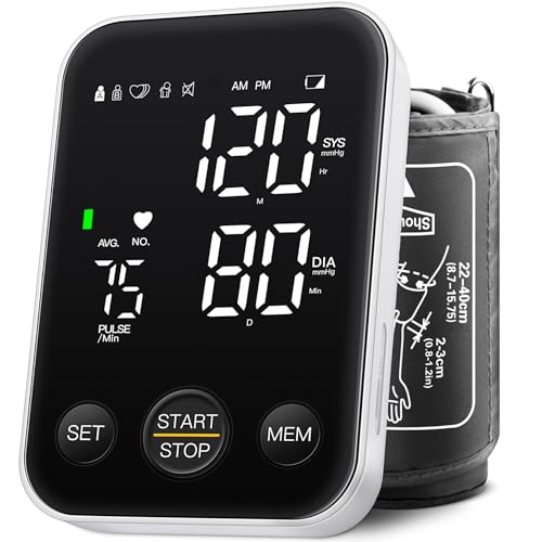 DOUHAO Blood Pressure Monitor Upper Arm Machine C02 Black