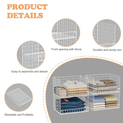 Side profile of Yociyoga foldable wardrobe organizer