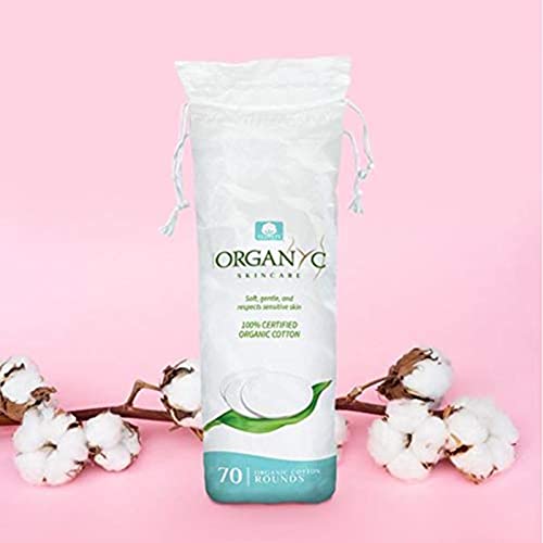 Organyc cotton rounds stacked