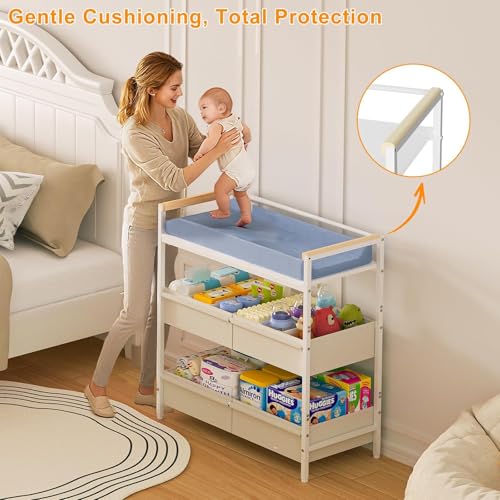 Waterproof top surface of Cidaziya diaper station