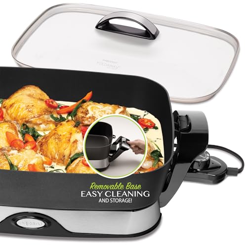 Presto Skillet with folded handles for storage